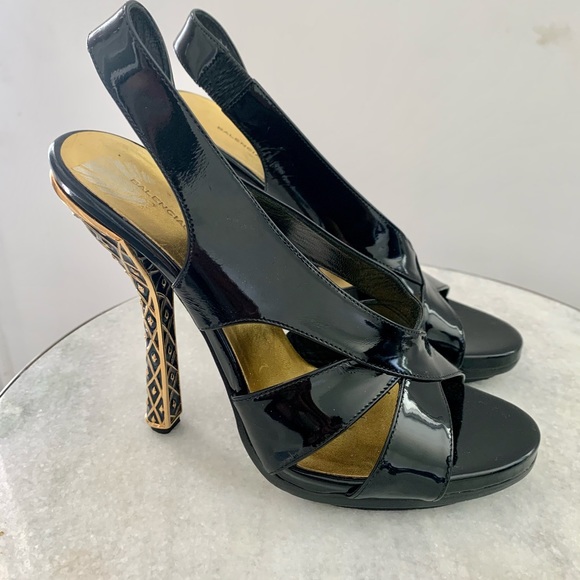 Balenciaga Detailed heels 8.5 - Picture 3 of 3